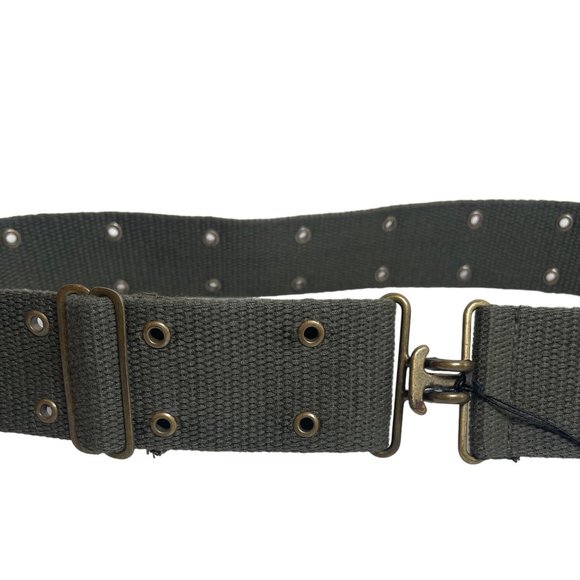 Guess Accessories - NWT Guess Rivet Army Green Tactical Military Adjustable Belt Size OS
